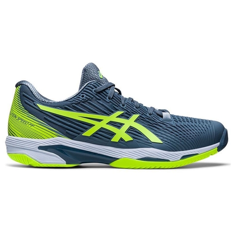 Asics Solution Speed FF 2 Men s Tennis Shoe Steelblue green