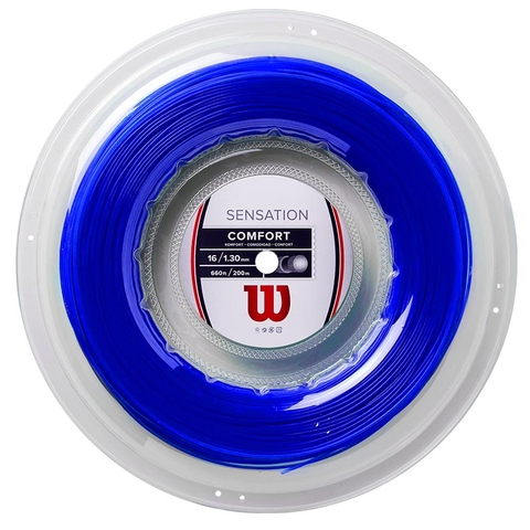 Wilson Sensation Blue 16 Tennis String - Reel