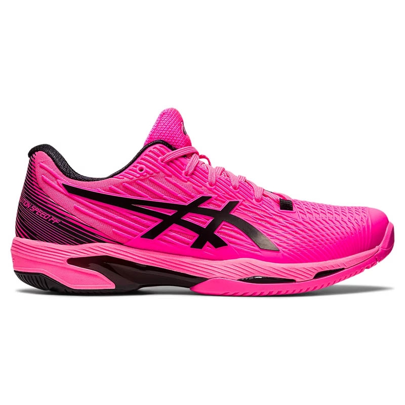 Asics Solution FF Men's Tennis Shoe Hotpink/black