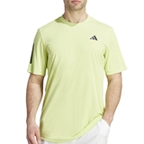  Adidas Club 3 Stripe Men's Tennis Tee