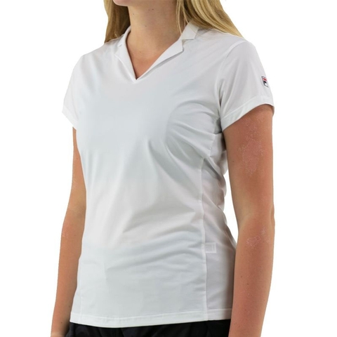 Fila Essentials Women s Tennis Polo White