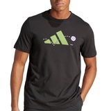  Adidas Play Graphic Men's Tennis Tee