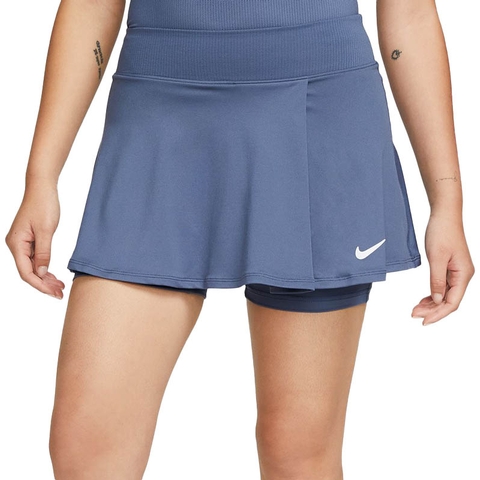 Nike Court Victory Flouncy Women s Tennis Skirt Diffusedblue white