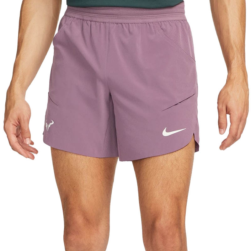 Nike Adv Rafa Men's Tennis Short Violetdust/green