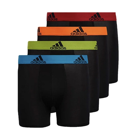 Adidas Performance 4 Pack Boys' Boxer Brief
