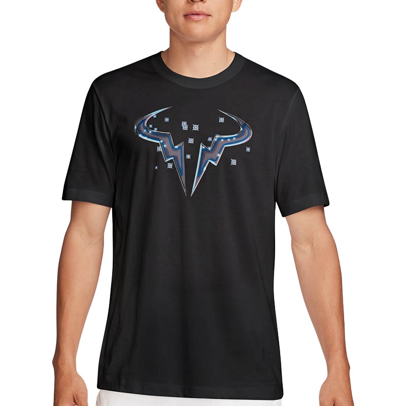 Nike Rafa Men's Tennis Tee Black