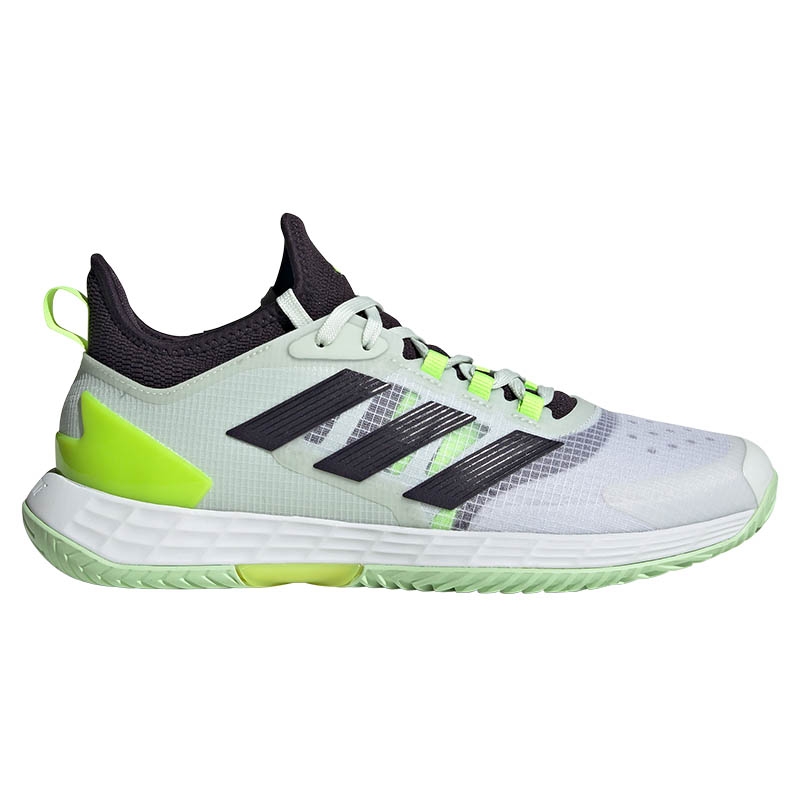 Adidas Adizero Ubersonic 4.1 Men's Tennis Shoe White/black/lemon