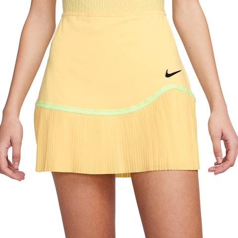 Nike Court Advantage Pleated Women s Tennis Skirt Yellow