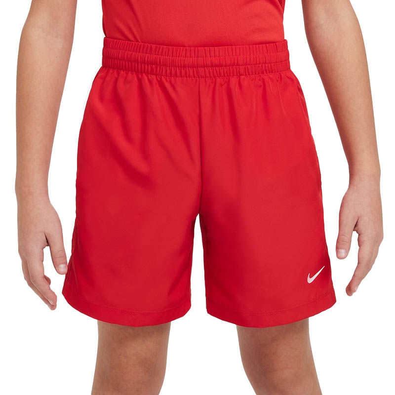 Nike Dri Fit Multi + Boys' Tennis Short Universityred/white