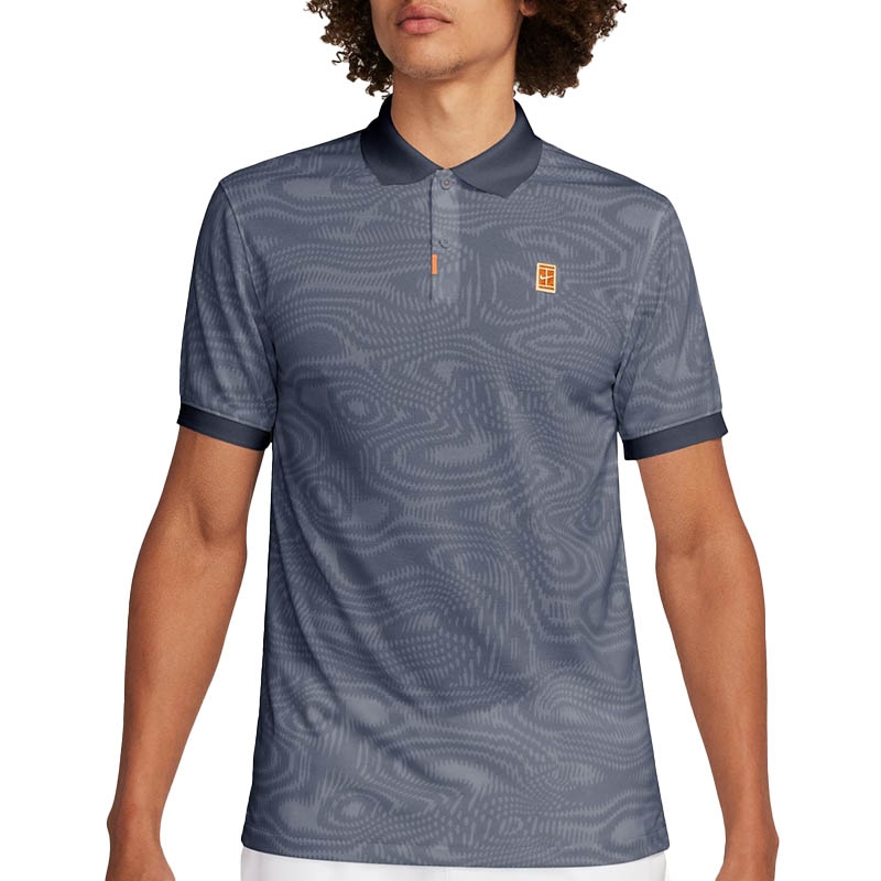 Nike The Nike Heritage Print Men s Tennis Polo