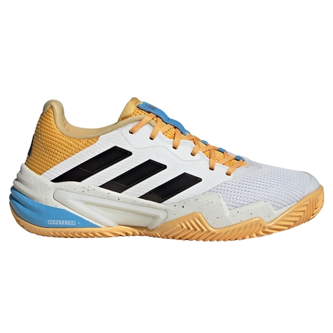 Adidas Barricade 13 Clay Women s Tennis Shoes White orange