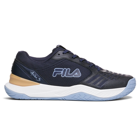 Fila orlando black and blue sneaker hotsell