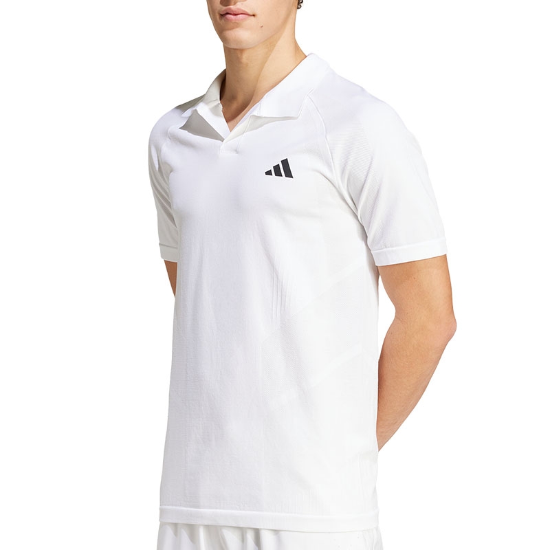 adidas Seamless Pro Men's Tennis Polo White