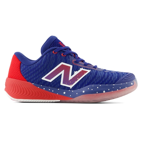 New Balance 996V5 B Women s Tennis Shoe Blue red white