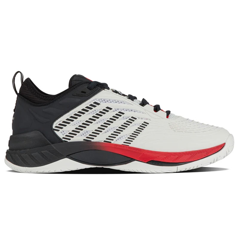 K-Swiss Hypercourt Supreme 2 Men's Tennis Shoe White/red