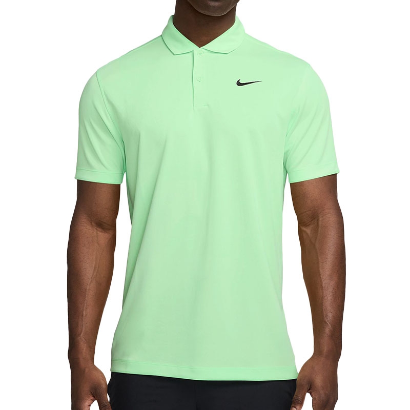 Nike Court Men's Tennis Polo Green/black