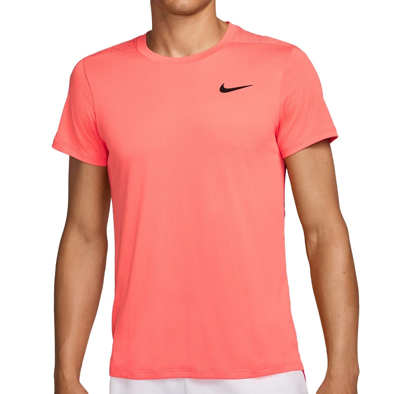 Nike Advantage NY Slam Men's Tennis Top Wildmango/black Nike Advantage NY Slam Men's Tennis Top Wildmango/black