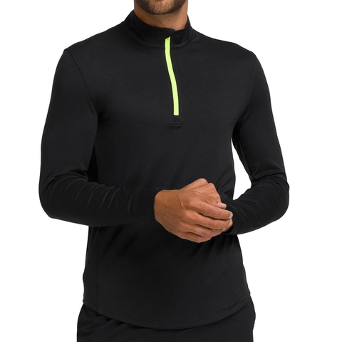 Wilson Everyday Performance Half-Zip Men's Tennis Top Black Wilson Everyday Performance Half-Zip Men's Tennis Top Black