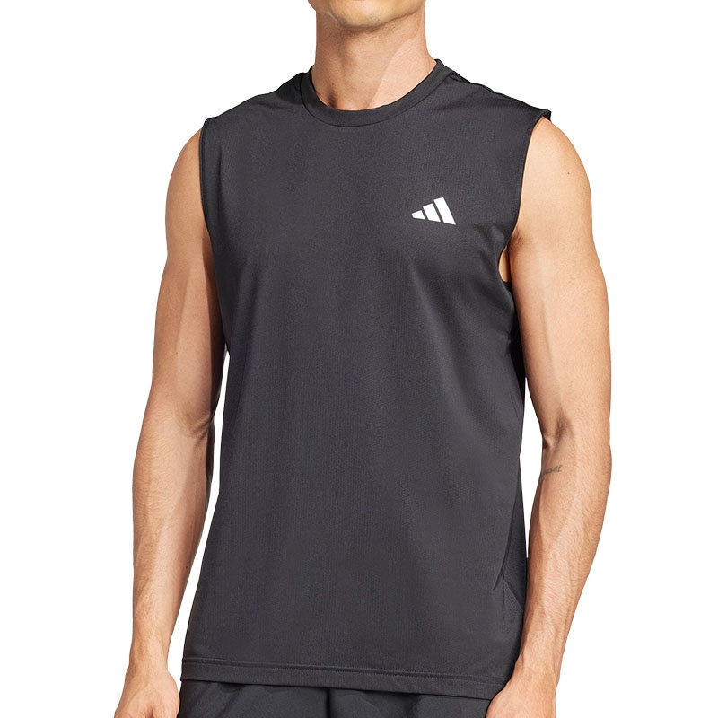 adidas Club Climacool Mens Tennis Tank Top Black