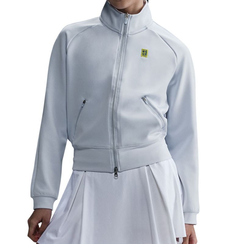 Nike Court Heritage Full Zip Women's Tennis Jacket Grey
