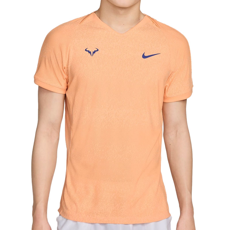 Nike Rafa テニスウェア ライムグリーン Nike Rafa Men's Tennis T-Shirt - Stadium Green/Vapor Green