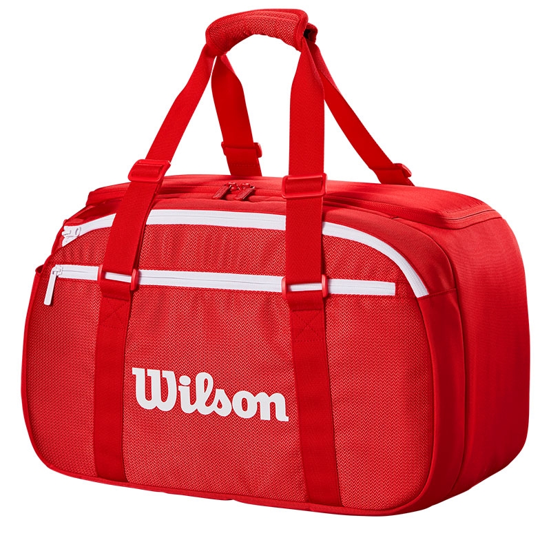 Wilson Super Tour Small Duffle Tennis Bag Red