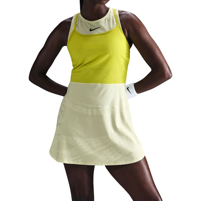 Nike Slam MB Women's Tennis Dress Green/highvoltage