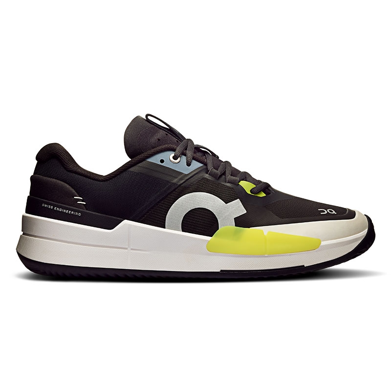 シューズ(男性用) ON THE ROGER Pro 2 clay On THE ROGER Pro 2 Clay Men's Tennis Shoe Black/lime
