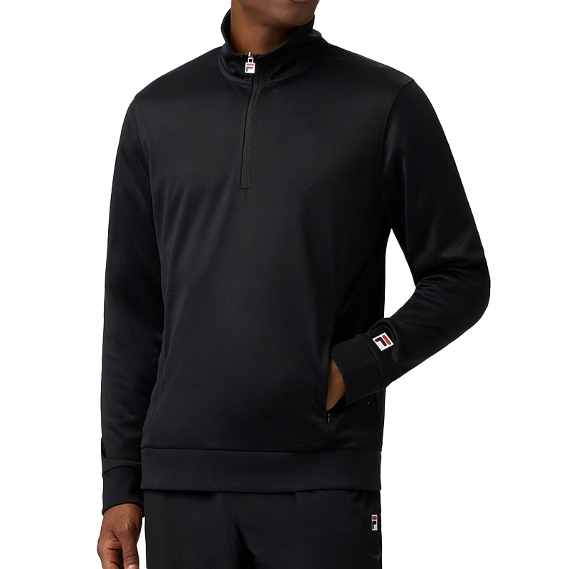 Fila Essentials 1/4 Zip Men's Tennis Jacket Black
