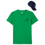 Lacoste Novak Fan Capsule Kit Men's Tennis Tee And Cap