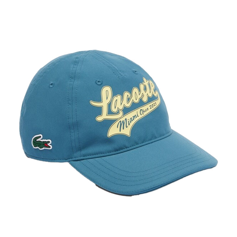 【レア　ロゴ刺繍】LACOSTE ブレザーネイビー　サイズ54（3L相当） Lacoste Miami Open 25 Unisex Tennis Hat Blue