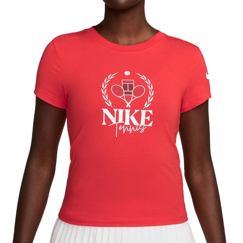 Nike Slam RG Women's Tennis Tee Crimson