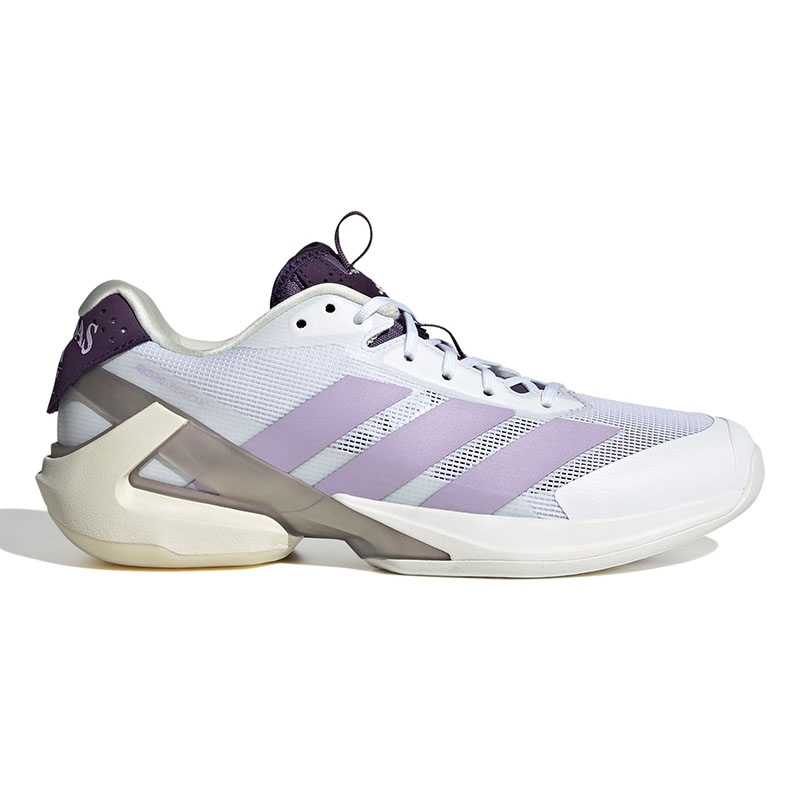 写真 Adidas adizero Ubersonic 5 Women's Tennis Shoe White/powderplum