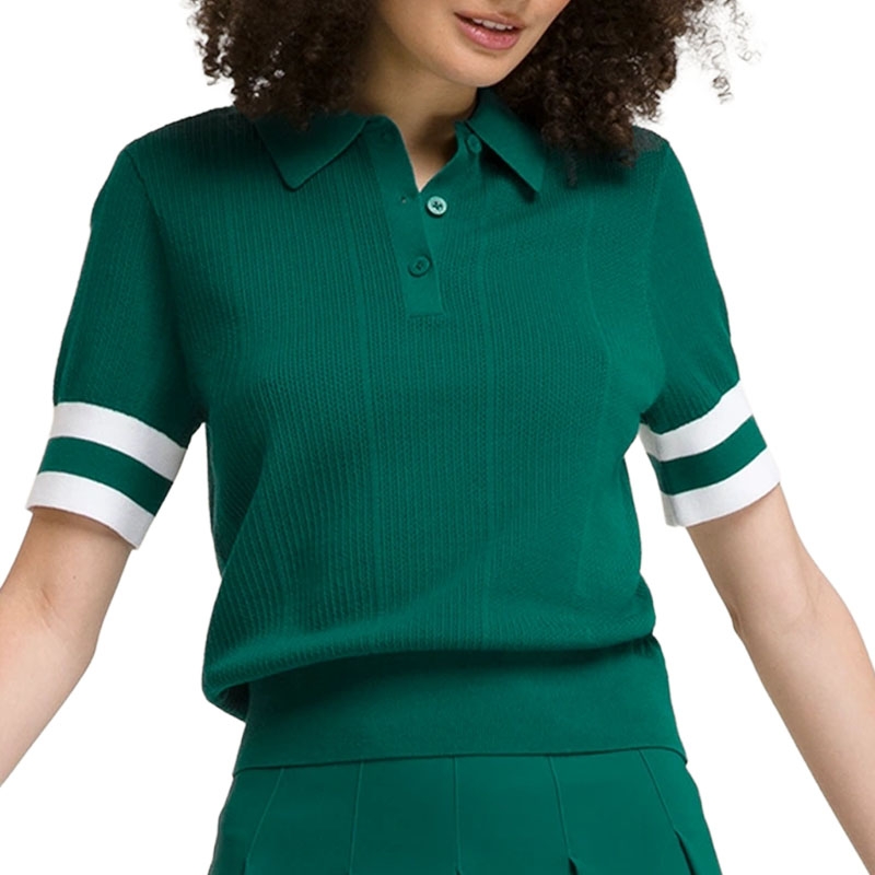 レディースウェア 1piu1uguale3 LADIES' POLO SPORTS BORDER Women's