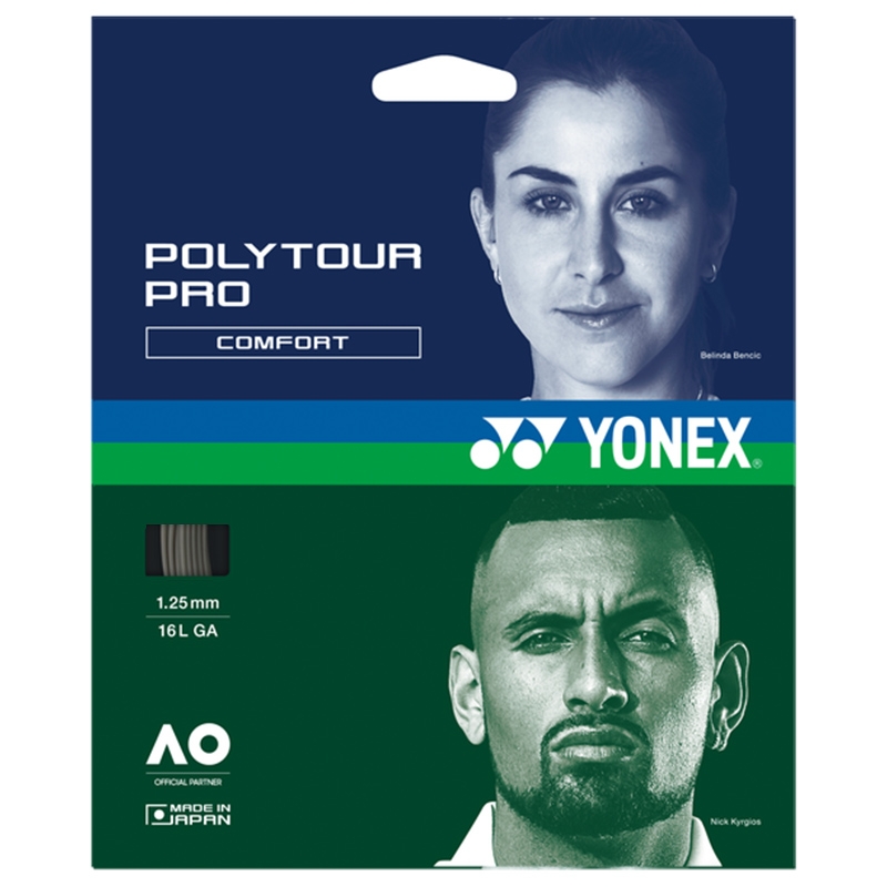 Yonex Poly Tour Pro 125 Tennis String Reel Yellow