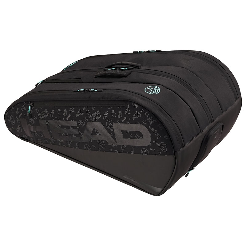 Head Tour XL Neon 2025 Racquet Tennis Bag Black