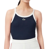  Lacoste Ribbed Women's Tennis Tank