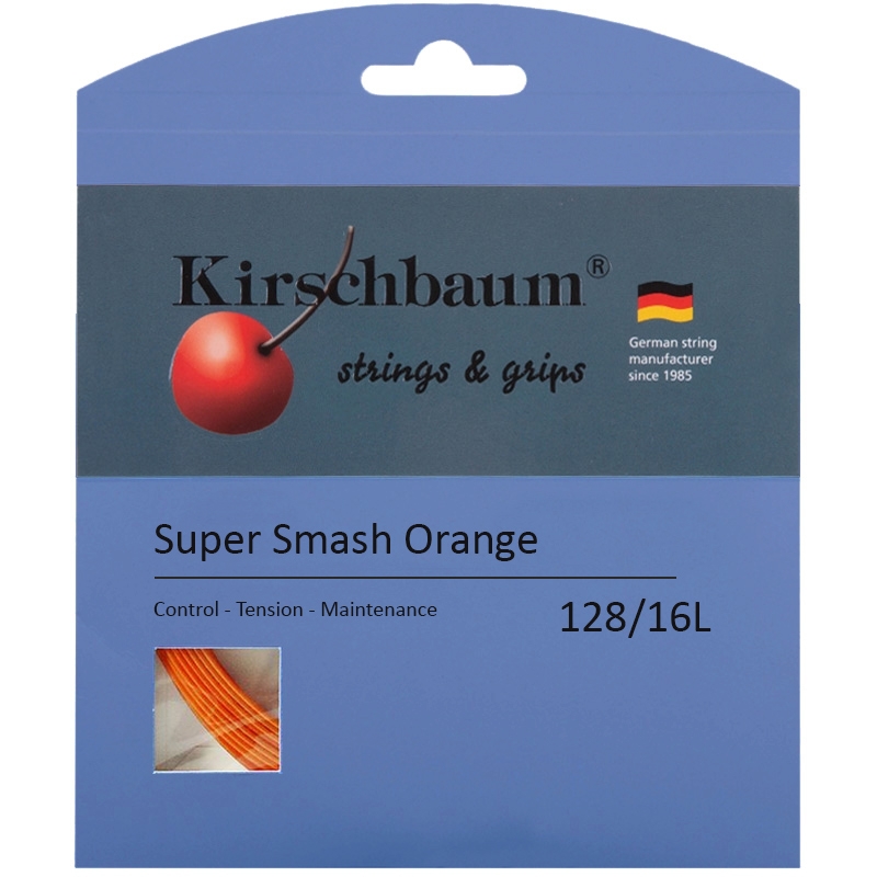 Kirschbaum Orange 16L 1.28mm 200M Reel - W & D Strings