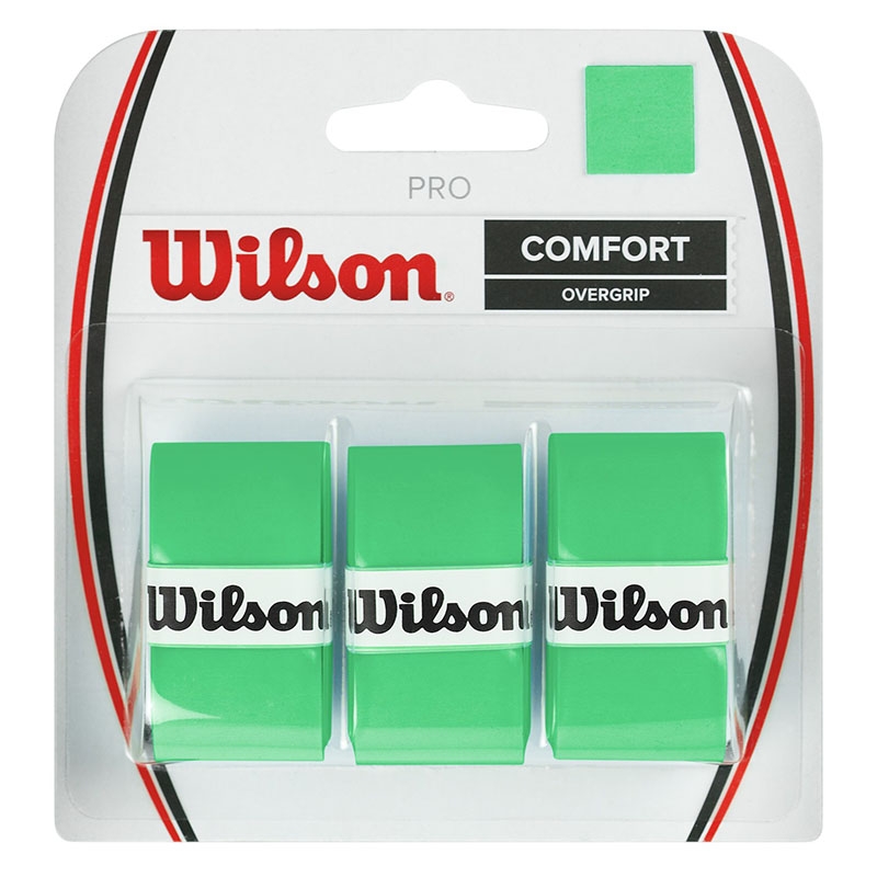 New Wilson Pro Overgrip Comfort 30 Pack Tennis Over Grip Green 