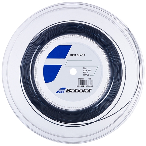 Babolat RPM Blast 17 (330 ft) Tennis String Reel Black