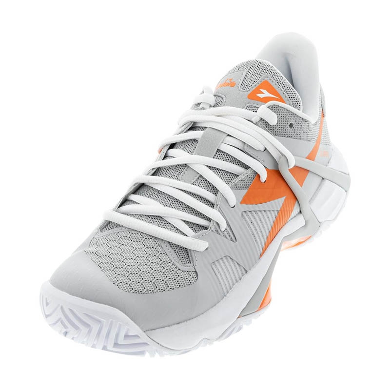 Diadora B. Icon Women's Tennis Shoe Grey/orange