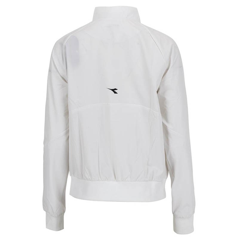 Diadora Icon Full Zip Women's Tennis Jacket White