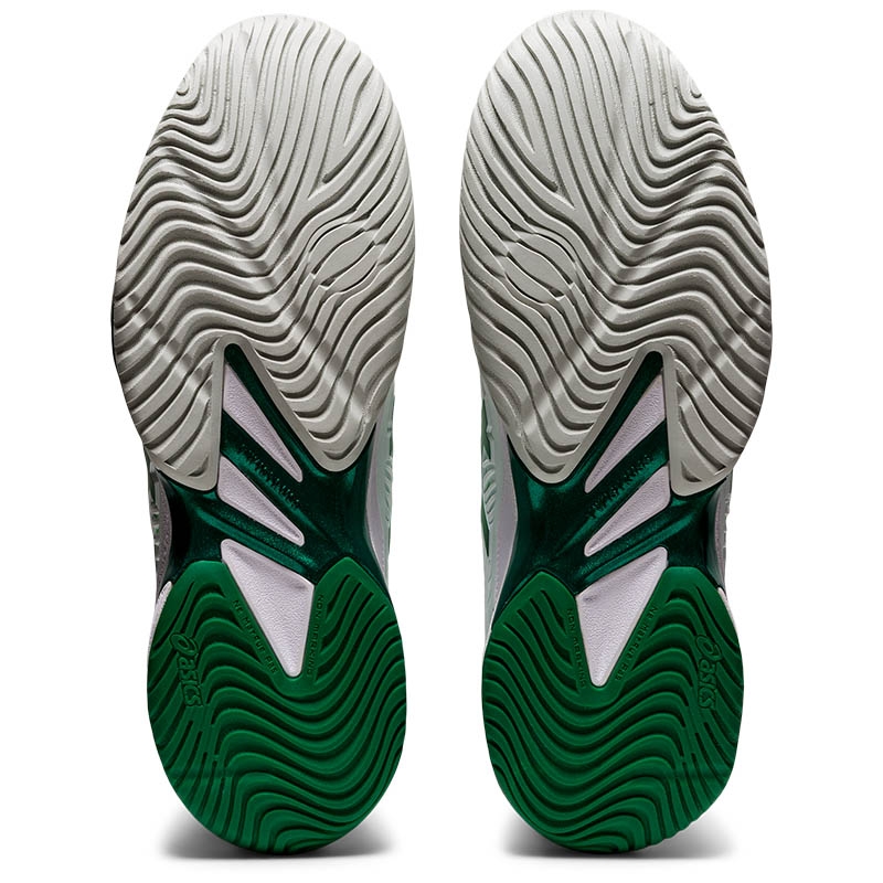 Asics Court FF Novak Men's Tennis Shoe White/green