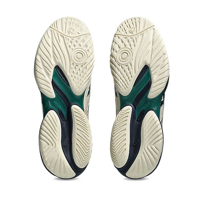 Asics Court FF 3 Novak Men's Tennis Shoe Cream/jaspergreen