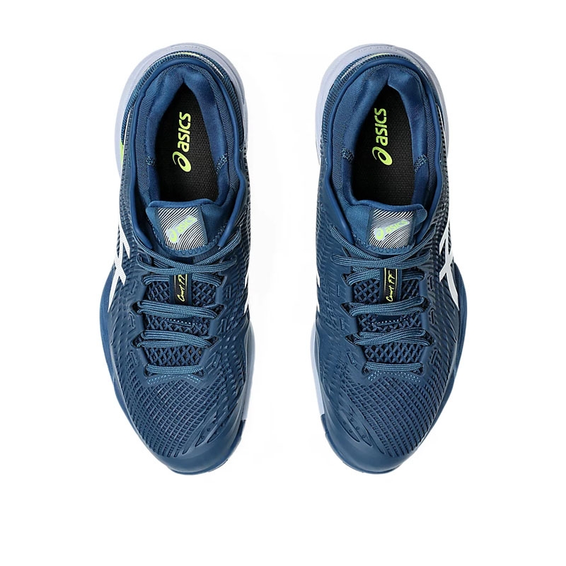 Asics Court FF 3 Novak Men's Tennis Shoe Makoblue/white
