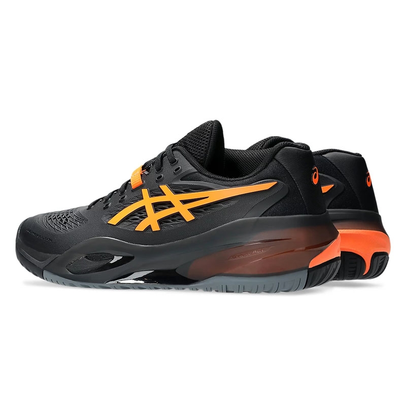 Asics Gel Resolution X Men's Tennis Shoe Black/shockingorange