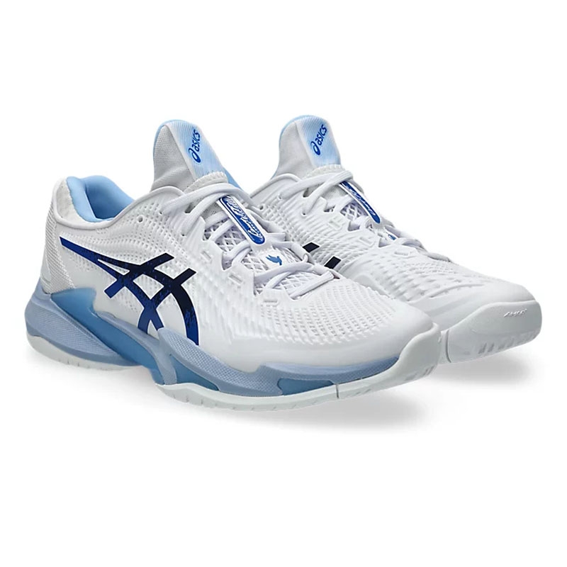 Asics Court FF 3 Novak Men's Tennis Shoe White/tunablue