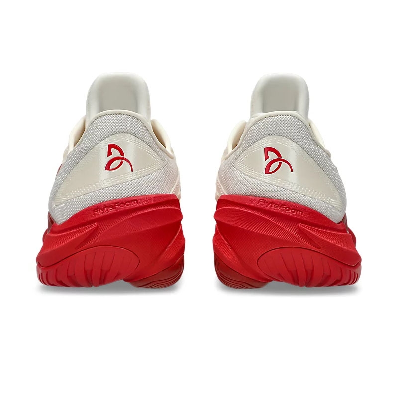 アシックス　COURT FF 3 NOVAK Asics Court FF 3 Novak Men's Tennis Shoe Cream/classicred
