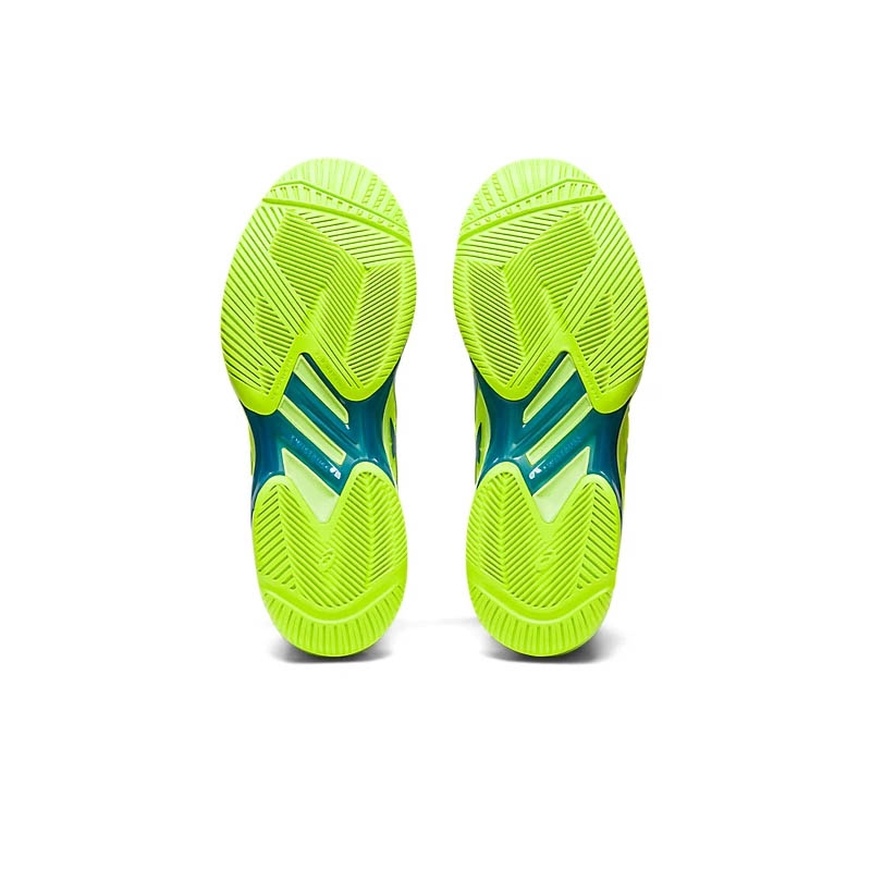 Asics Solution Speed FF 2 Women's Tennis Shoe Green/blue