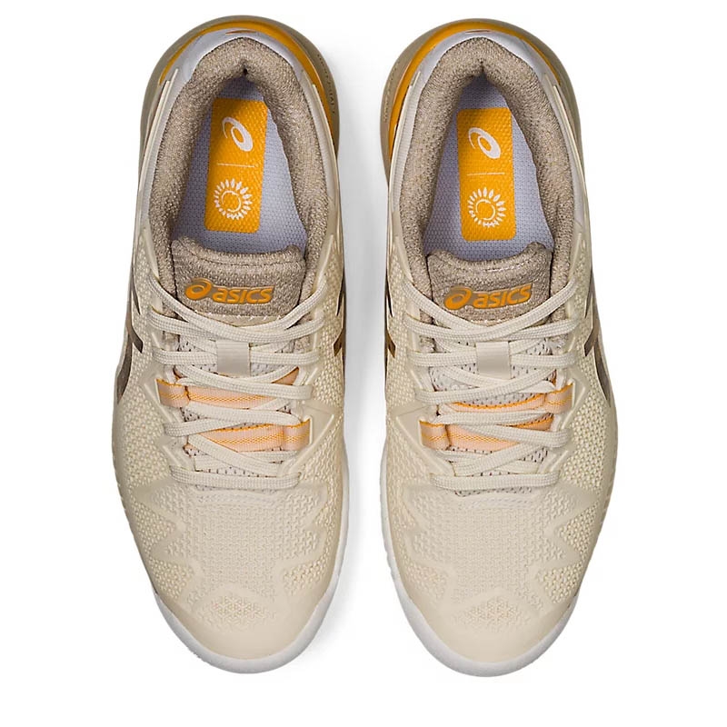 Asics Gel Resolution 8 L.E Women's Tennis Shoe Cream/putty